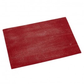 Set de table rouge 40 X 27,50 Cm