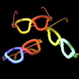 Lunettes Lumineuses Tête de Mort (50 u)