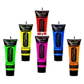 Peinture Corps Fluorescente qui Brille Dans le Noir 10 ml