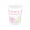 8 Gobelets Licorne Rose 200 mL