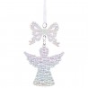 Pendentif Ange en plastique 16 X 9 Cm