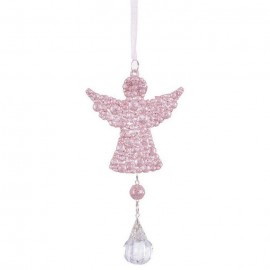 Pendentif Ange Avec Larme en Plastique 18 X 9,50 Cm