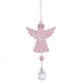 Pendentif Ange Avec Larme en Plastique 18 X 9,50 Cm