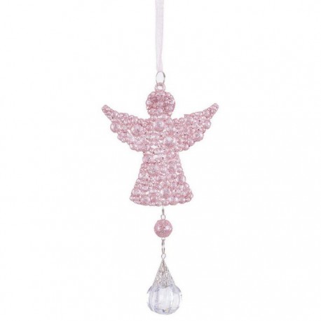 Pendentif Ange Avec Larme en Plastique 18 X 9,50 Cm
