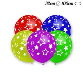 Ballons Ronds Avec Étoiles 32 cm Ballons Ronds Avec Étoiles 32 cm