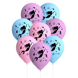 8 Ballons sirène en latex