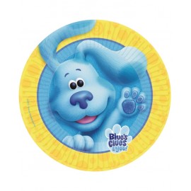 8 Assiettes de Blues Clues