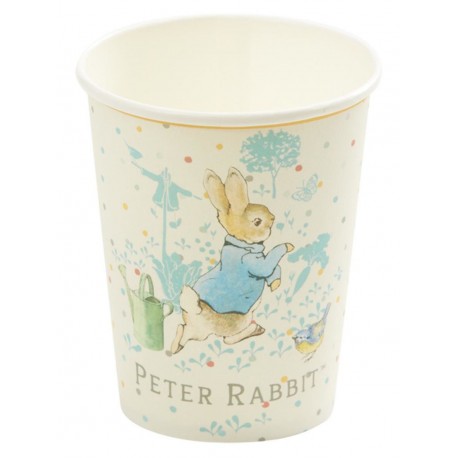 8 Vasos Peter Rabbit