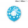 Ballons Mi Bautizo ronds 32 cm