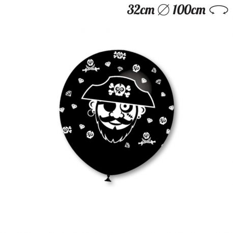 Ballon Motif Pirate 32 cm