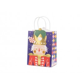 Sac cadeau de Noël 18x25x10cm