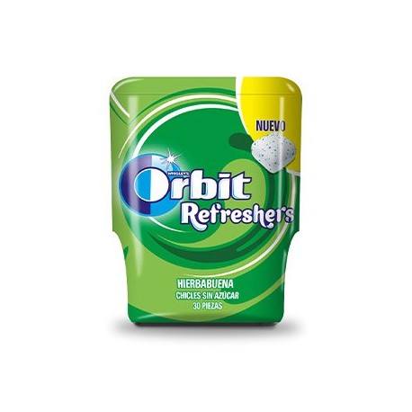 ORBIT REFRESHERS MENTHE POIVRÉE BOÎTE 12XE6U