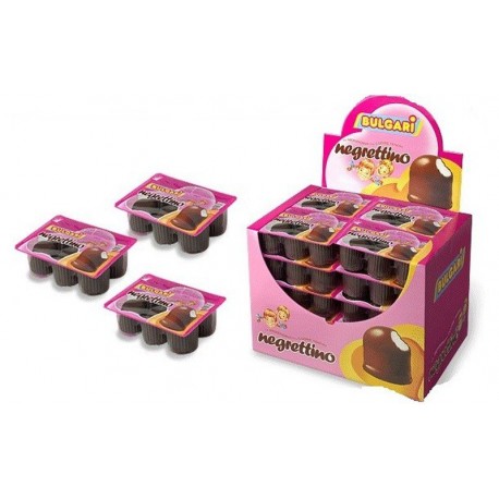 Guimauve Negrettino au Chocolat 12 paquets de 6 unités