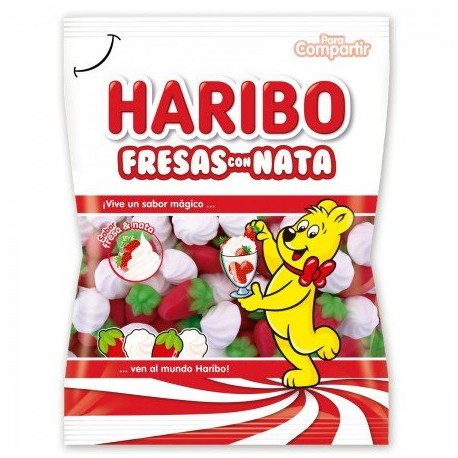 ​HARIBO FRAISE À LA CRÈME 100G 18U