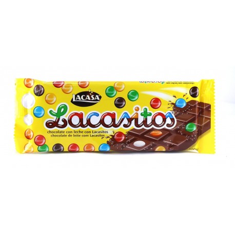 LACASITOS TABLETTE LAIT 100G 20X1U