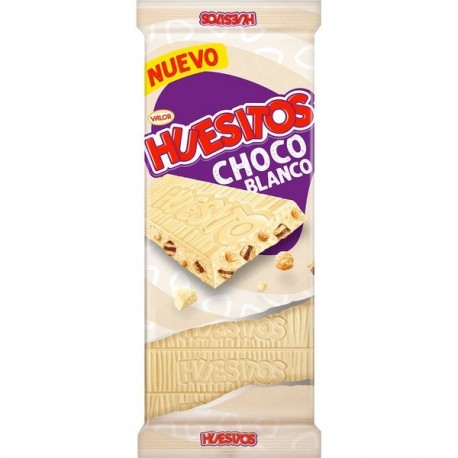 HUESITOS Tablette de Chocolat Blanc 125gr