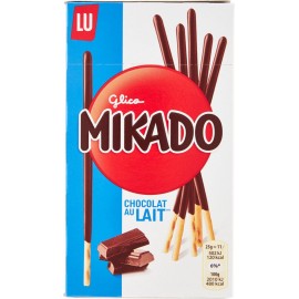 Mikado Chocolat au Lait 24 Paquets de 75 gr
