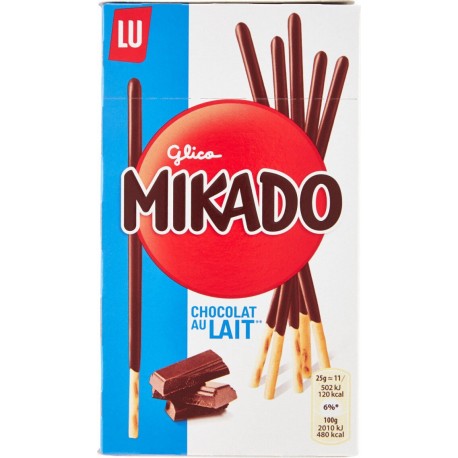 Mikado Chocolat au Lait 24 Paquets de 75 gr