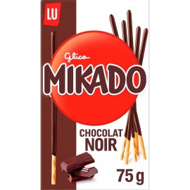 Mikado Chocolat Noir 24 Paquets de 75 gr