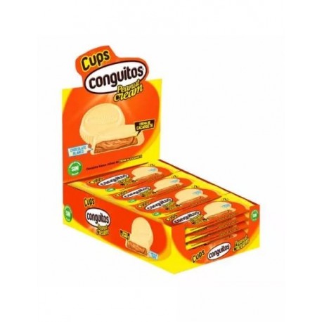 Conguitos Cups Chocolat Blanc 34 gr