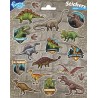 Autocollants Dinosaures du Jurassique 156 x 200 mm