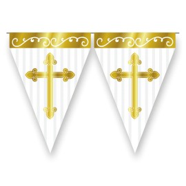 Banderín Cruz Fanion Croix Dorée