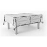 Nappe Croix Argent 259 X 137 Cm