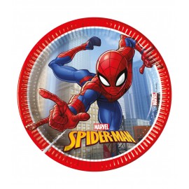 Assiettes Jetables Spiderman