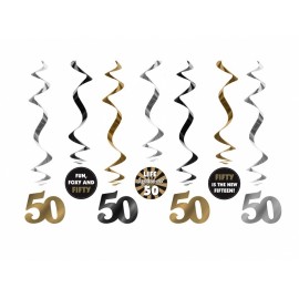7 Décorations à Suspendre 50 ans