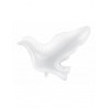 Ballon Blanc en Forme de Pigeon 77 x 66 cm