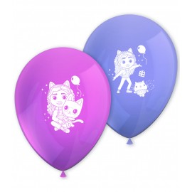 Ballon métallisé géant de Gabby et la maison magique pour fête d' anniversaire