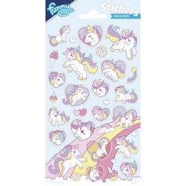 Pegatinas Unicorn Party 102 x 200 mm