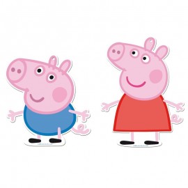 2 Figuras Peppa 30 Cm