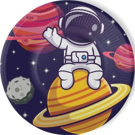 8 Platos Astronauta 23 cm