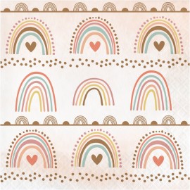 Serviettes Boho Rainbow