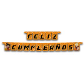 Guirlande "Feliz Cumpleaños" Dragon Ball