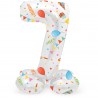 Globo Número 7 Joyful Con Base