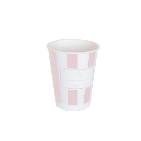 8 Vasos Basic Pink