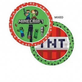 Assiettes Minecraft