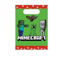 Sachets en Papier Minecraft