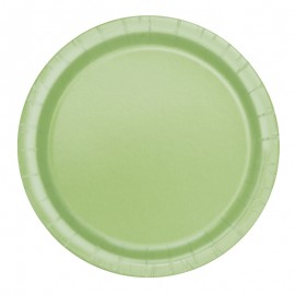 8 Assiettes Vertes