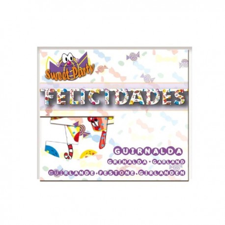 Guirlande Sweet Party "Felicidades"