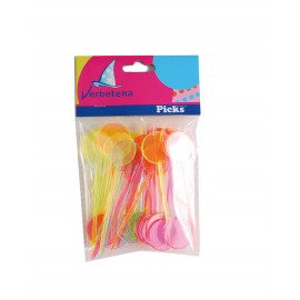 Picks De Couleurs en Plastique