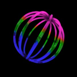 Esferas Luminosas Tricolor (8 uds)