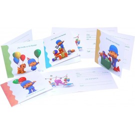 Invitations Pocoyo en Espagnol