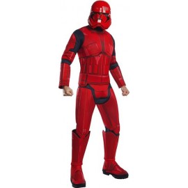 Costume de Stormtrooper Rouge de Luxe pour Adulte