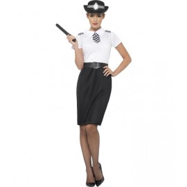 Costume de Police Britannique Noir Ladultoy