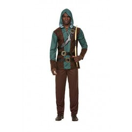 Costume d'Archer Forestier Vert Deluxe