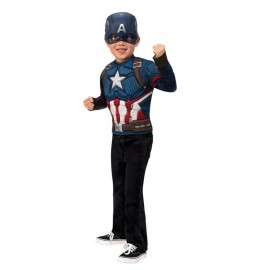Déguisement Pech Captain America Endgame pour Enfants