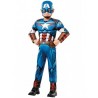 Disfraz Capitan America Deluxe Infantil